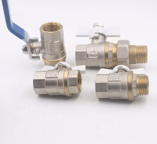 Pn25 Aluminum Handle Brass Thread Water Valves