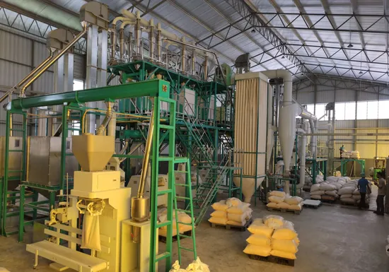 2tph Corn Flour and Grits Mill Equipment