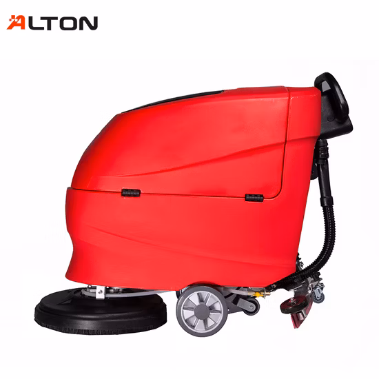 Commercial Use Floor Cleaning Equipment Walk Behind Electric Scrubber